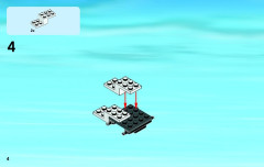 LEGO 60049 instructions page 4 – build guide