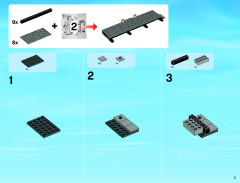 LEGO 60050 instructions page 3 – build guide