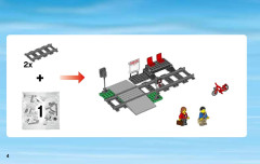 LEGO 60051 instructions page 4 – build guide