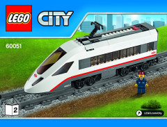 LEGO 60051 instructions page 1 – build guide