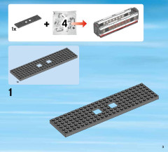 LEGO 60051 instructions page 3 – build guide