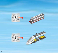 LEGO 60051 instructions page 2 – build guide