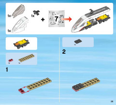 LEGO 60051 instructions page 25 – build guide