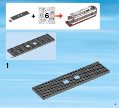 LEGO 60051 instructions page 3 – build guide