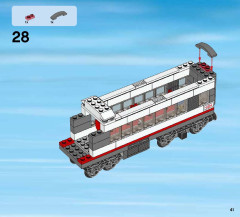 LEGO 60051 instructions page 41 – build guide