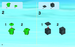 LEGO 60052 instructions page 6 – build guide