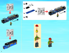 LEGO 60052 instructions page 8 – build guide