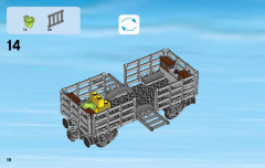 LEGO 60052 instructions page 18 – build guide