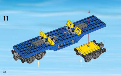 LEGO 60052 instructions page 42 – build guide