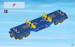 LEGO 60052 instructions page 43 – build guide