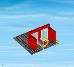 LEGO 60052 instructions page 10 – build guide