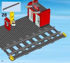 LEGO 60052 instructions page 40 – build guide