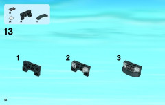 LEGO 60054 instructions page 10 – build guide