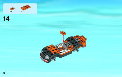 LEGO 60054 instructions page 12 – build guide