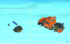 LEGO 60054 instructions page 23 – build guide