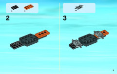 LEGO 60054 instructions page 3 – build guide