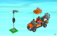 LEGO 60054 instructions page 33 – build guide