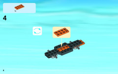 LEGO 60054 instructions page 4 – build guide