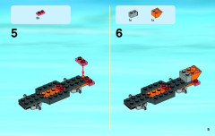 LEGO 60054 instructions page 5 – build guide