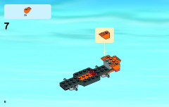 LEGO 60054 instructions page 6 – build guide