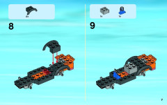 LEGO 60054 instructions page 7 – build guide
