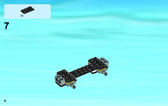 LEGO 60055 instructions page 8 – build guide