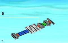 LEGO 60056 instructions page 10 – build guide