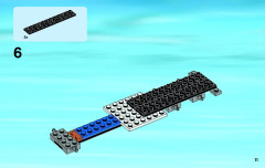 LEGO 60056 instructions page 11 – build guide
