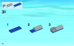 LEGO 60056 instructions page 40 – build guide
