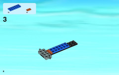 LEGO 60056 instructions page 6 – build guide