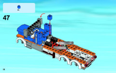 LEGO 60056 instructions page 10 – build guide