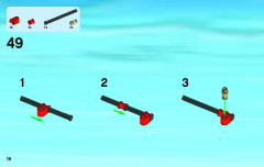 LEGO 60056 instructions page 16 – build guide