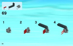 LEGO 60056 instructions page 42 – build guide