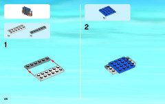 LEGO 60056 instructions page 46 – build guide