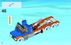 LEGO 60056 instructions page 8 – build guide