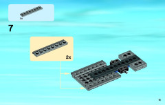 LEGO 60057 instructions page 11 – build guide