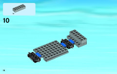 LEGO 60057 instructions page 14 – build guide