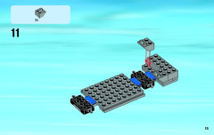 LEGO 60057 instructions page 15 – build guide