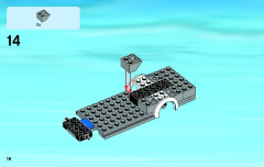 LEGO 60057 instructions page 18 – build guide