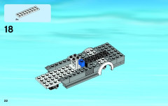 LEGO 60057 instructions page 22 – build guide