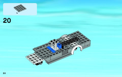 LEGO 60057 instructions page 24 – build guide