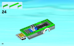 LEGO 60057 instructions page 28 – build guide