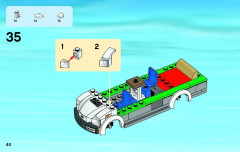 LEGO 60057 instructions page 40 – build guide