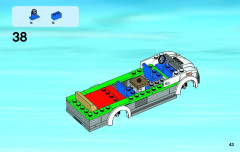 LEGO 60057 instructions page 43 – build guide