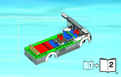 LEGO 60057 instructions page 47 – build guide