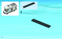 LEGO 60057 instructions page 6 – build guide