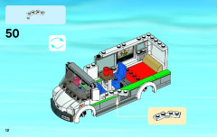 LEGO 60057 instructions page 12 – build guide