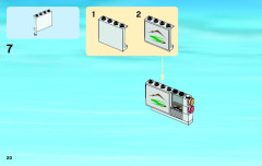 LEGO 60057 instructions page 20 – build guide