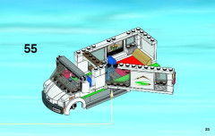 LEGO 60057 instructions page 23 – build guide