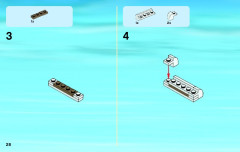 LEGO 60057 instructions page 28 – build guide